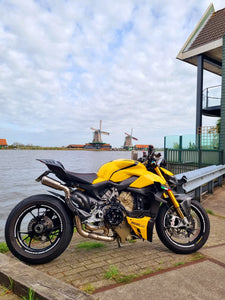 Ducati Panigale & Streetfighter V4 Titanium High Mount 3/4 Slip-On 2018-22
