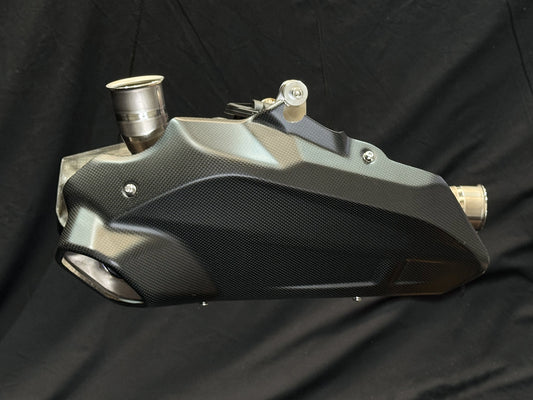 Ducati Panigale/ Streetfighter V4 Vandemon Bimodal Stealth Titanium Slip-On 2025-26