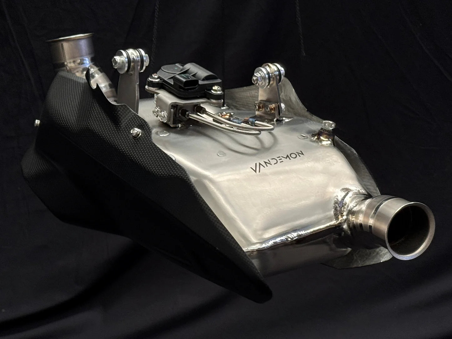 Ducati Panigale/ Streetfighter V4 Vandemon Bimodal Stealth Titanium Slip-On 2025-26