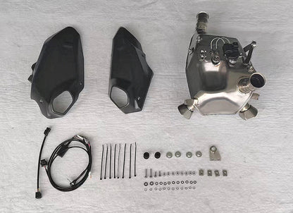 Ducati Panigale/ Streetfighter V4 Vandemon Bimodal Stealth Titanium Slip-On 2025-26