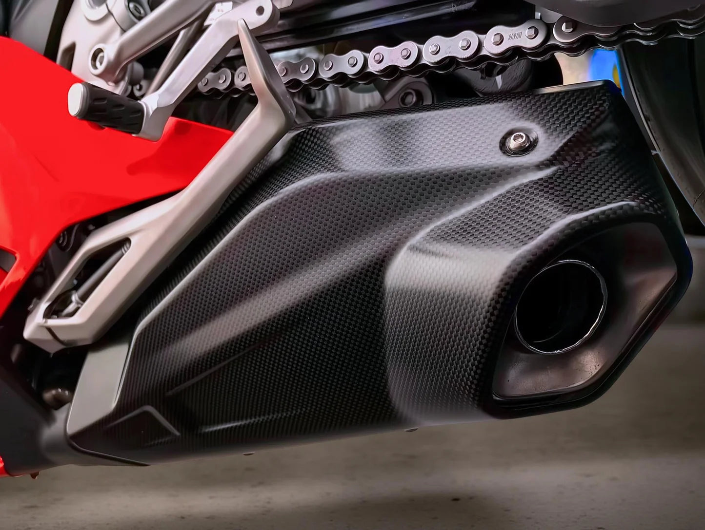Ducati Panigale/ Streetfighter V4 Vandemon Bimodal Stealth Titanium Slip-On 2025-26