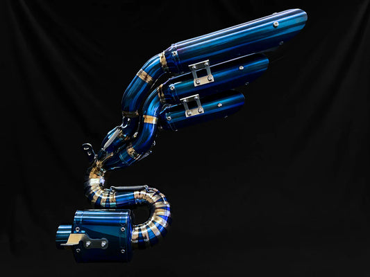 BACKORDER -- MV AGUSTA Brutale, Dragster, F3, Turismo Veloce, Superveloce 800 Titanium Heat Treated Slip-On