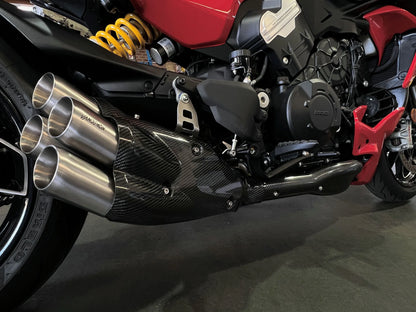 Ducati Diavel V4 Stealth Bimodal Quattro Titanium Exhaust System 2023-2026