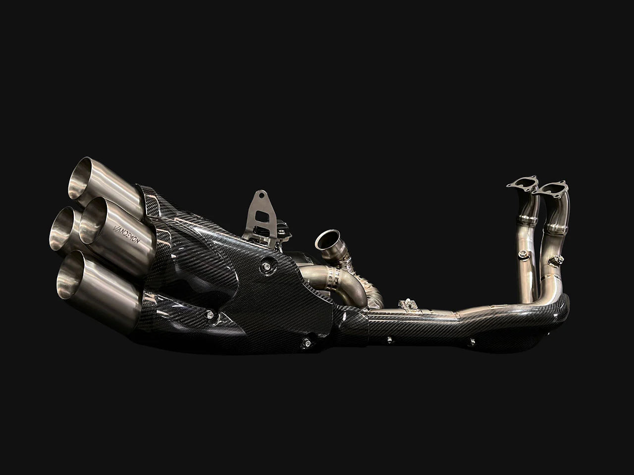 Ducati Diavel V4 Stealth Bimodal Quattro Titanium Exhaust System 2023-2026