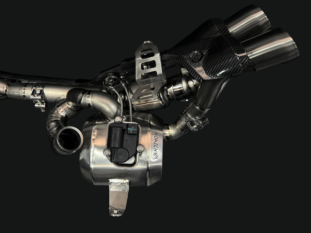 Ducati Diavel V4 Stealth Bimodal Quattro Titanium Exhaust System 2023-2026