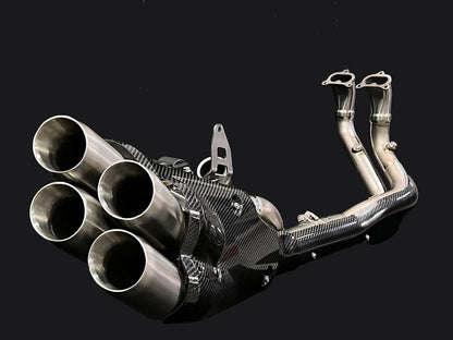 Ducati Diavel V4 Stealth Bimodal Quattro Titanium Exhaust System 2023-2026
