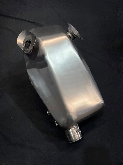 Ducati Panigale/ Streetfighter V4 Vandemon Bimodal Stealth Titanium Slip-On 2025-26