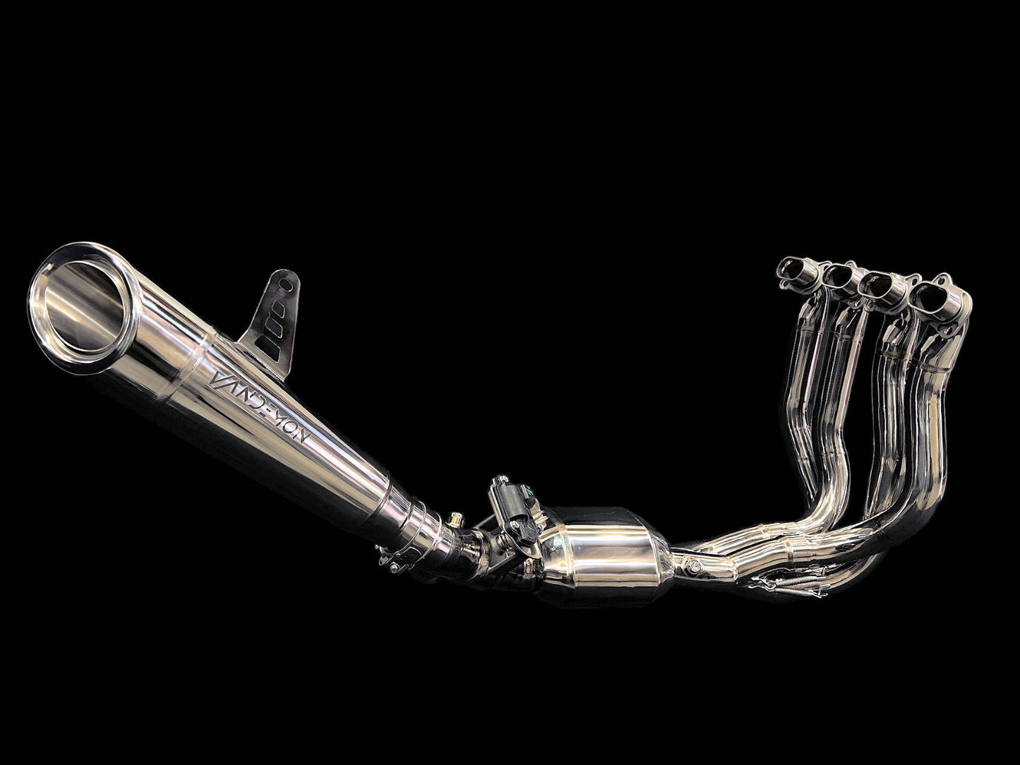 KAWASAKI ZH2 VANDEMON STEALTH E-VALVE TITANIUM EXHAUST