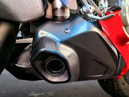 Ducati Panigale/ Streetfighter V4 Vandemon Bimodal Stealth Titanium Slip-On 2025-26