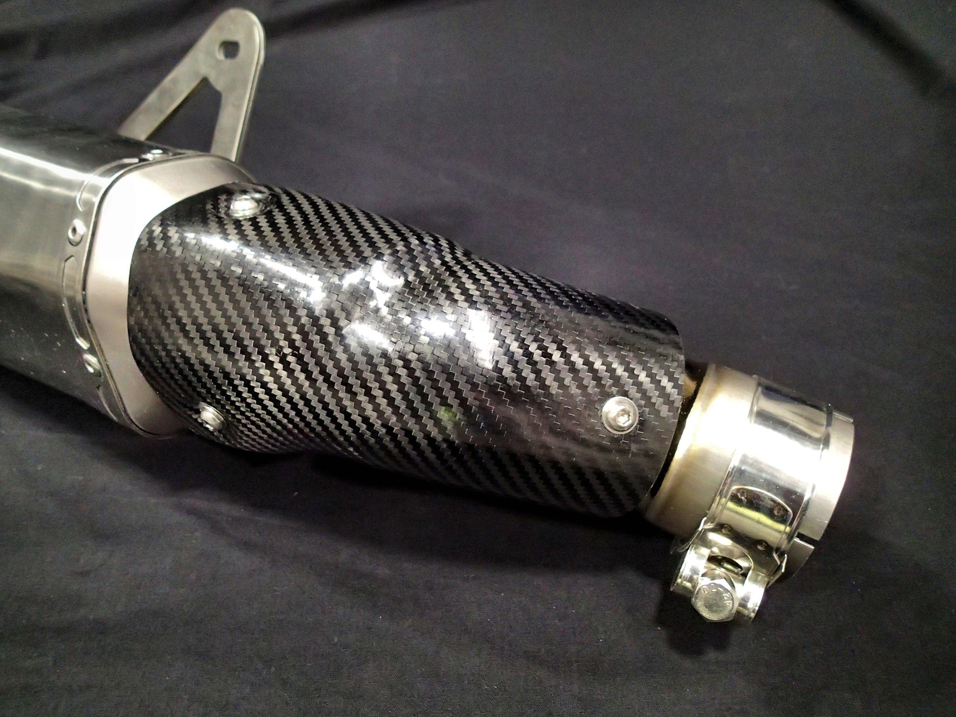 GRmoto Carbon Slip-On Silencer Exhaust For Kawasaki H2 SE/SX 2018-2021 – UK Made