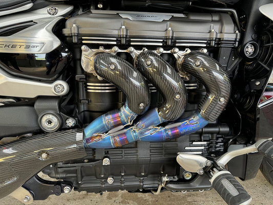 Triumph Rocket 3R & GT 2500cc Titanium Exhaust Manifold