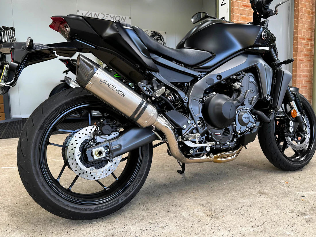 Yamaha MT09, XSR900 and XSR900 GP Titanium Exhaust System 2021-25