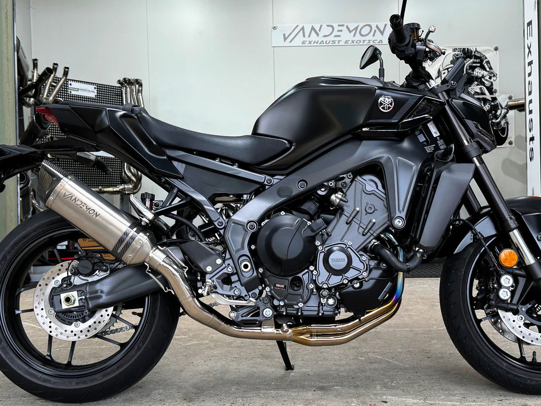 Yamaha MT09, XSR900 and XSR900 GP Titanium Exhaust System 2021-25