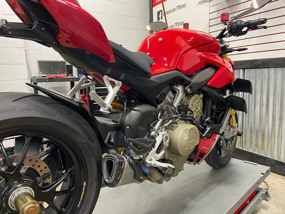 DUCATI V4 STREETFIGHTER VANDEMON FULL TITANIUM EXHAUST SYSTEM 2020-23