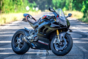 DUCATI PANIGALE V4 V4S FULL TITANIUM EXHAUST KIT 2018-24