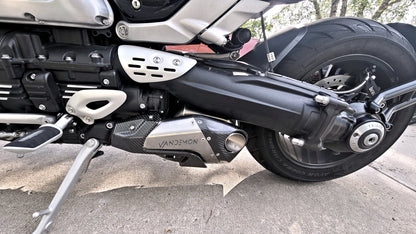 Triumph Rocket 3 R & GT Titanium Slip-On Mufflers - NON E-VALVE