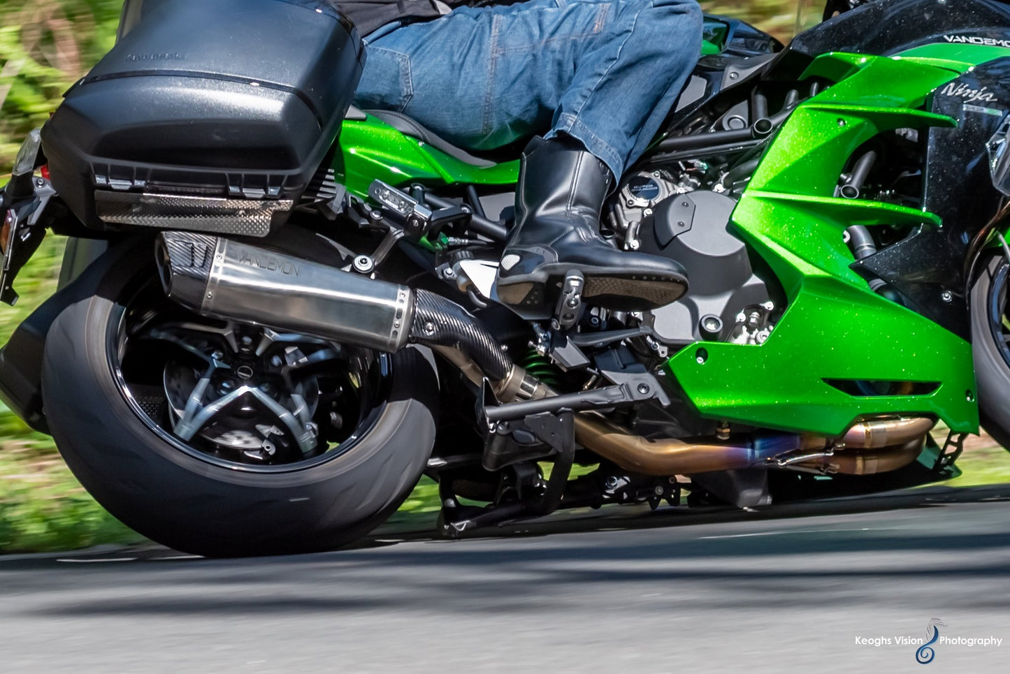 KAWASAKI H2 SE/SX VANDEMON TITANIUM EXHAUST SYSTEM 2018-2022