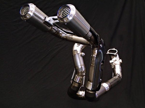 DUCATI Streetfighter & PANIGALE V2 955 FULL TITANIUM EXHAUST SYSTEM HIGH MOUNT 2019-24