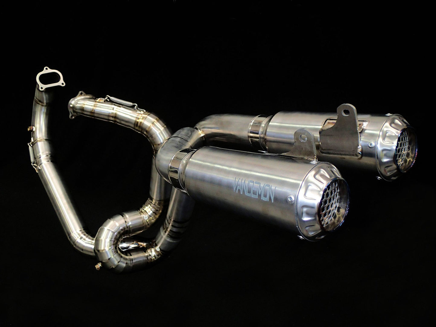 Ducati 1098 1098S Vandemon Titanium Exhaust System 2007-09