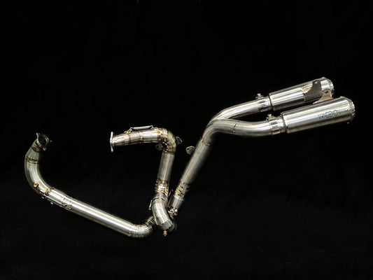 Ducati 1098 1098S Vandemon Titanium Exhaust System 2007-09