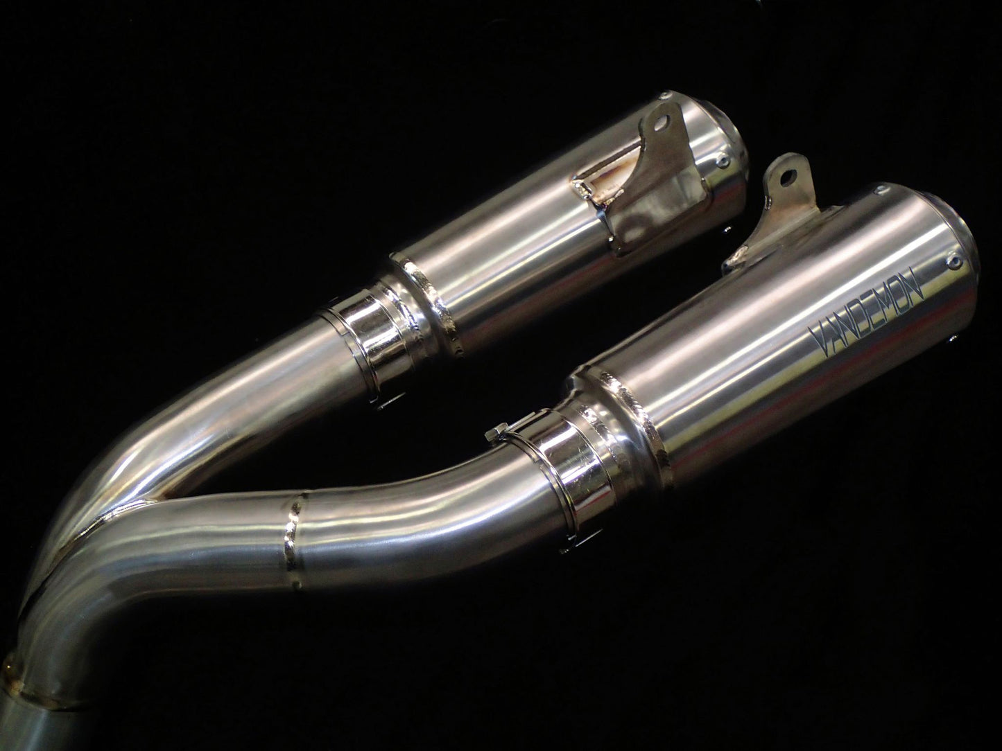 Ducati 1098 1098S Vandemon Titanium Exhaust System 2007-09