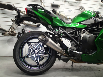 KAWASAKI H2 SE/SX VANDEMON TITANIUM EXHAUST SYSTEM 2018-2022
