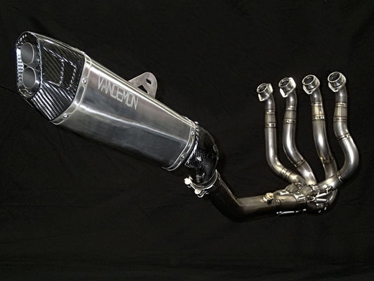 KAWASAKI H2 SE/SX VANDEMON TITANIUM EXHAUST SYSTEM 2018-2022