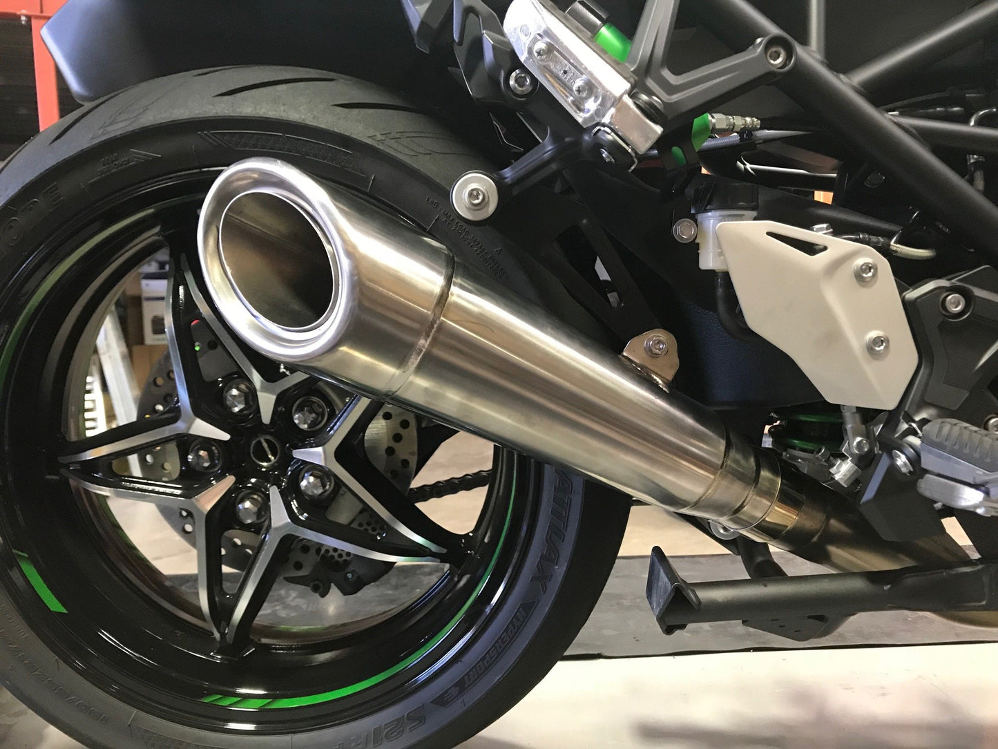 KAWASAKI H2 SE/SX VANDEMON TITANIUM EXHAUST SYSTEM 2018-2022