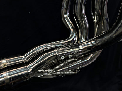 KAWASAKI H2/H2R VANDEMON STEALTH E-VALVE TITANIUM EXHAUST