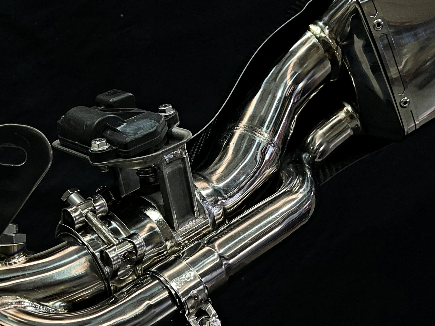 KAWASAKI H2/H2R VANDEMON STEALTH E-VALVE TITANIUM EXHAUST