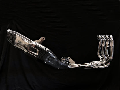 KAWASAKI H2 SE/SX VANDEMON STEALTH E-VALVE TITANIUM EXHAUST