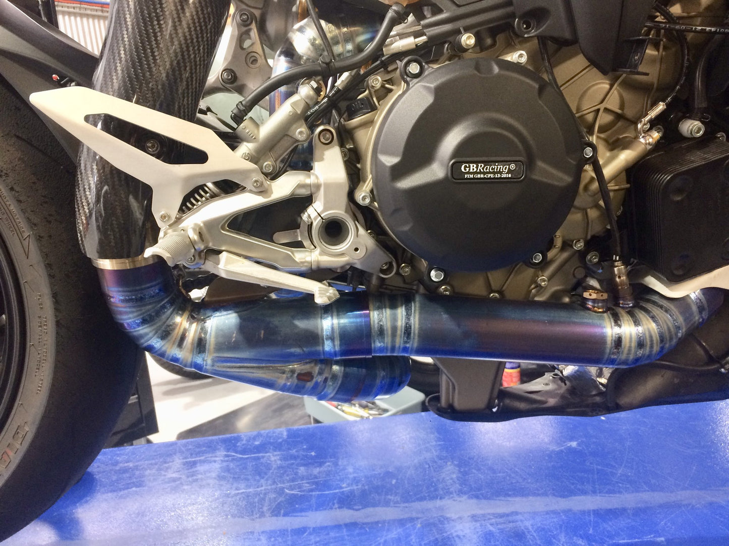 DUCATI PANIGALE 1199, 1299, 1299 S VANDEMON TITANIUM EXHAUST SYSTEM 2011-19