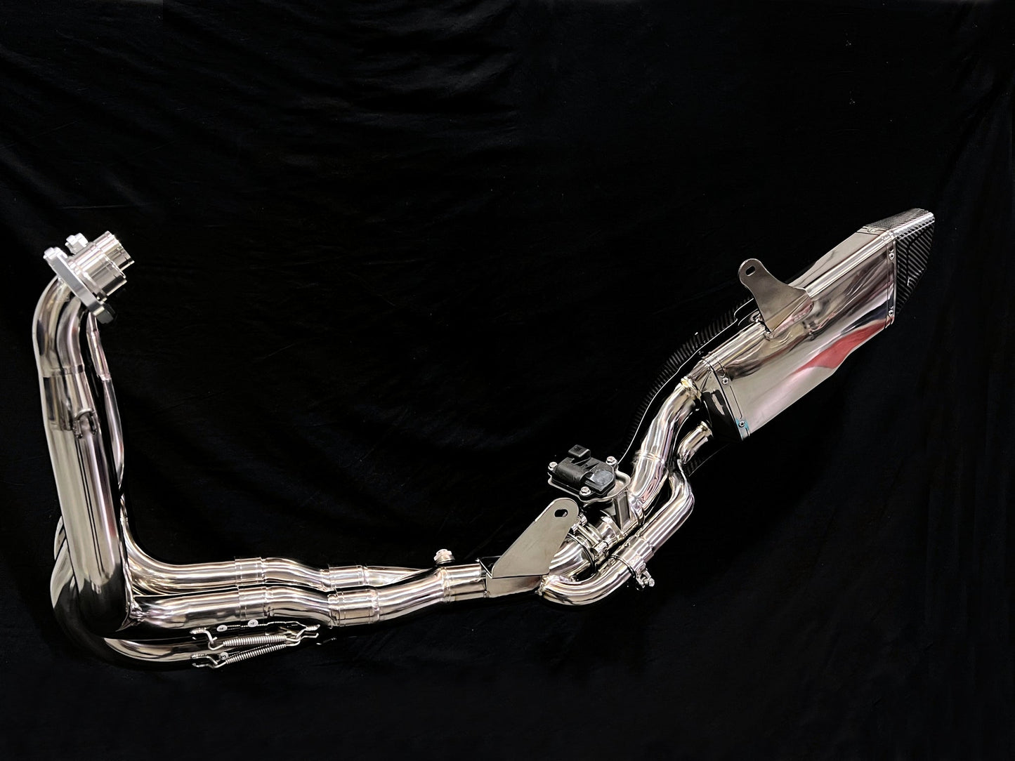 KAWASAKI H2 SE/SX VANDEMON STEALTH E-VALVE TITANIUM EXHAUST