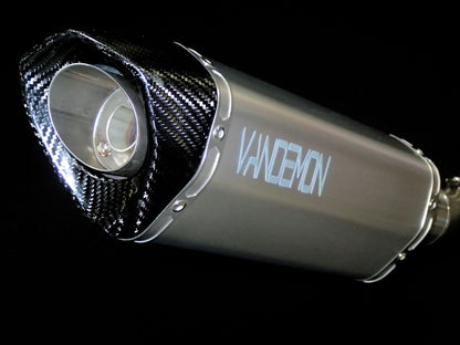 KAWASAKI ZX6R 636 VANDEMON FULL TITANIUM EXHAUST 2009-2025