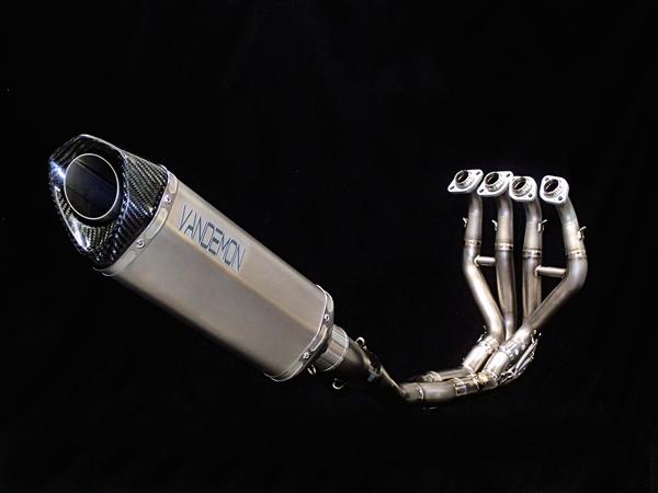KAWASAKI ZX6R 636 VANDEMON FULL TITANIUM EXHAUST 2009-2025