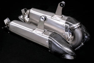 Ducati V2 Panigale & Streetfighter Titanium Belly Slip-On