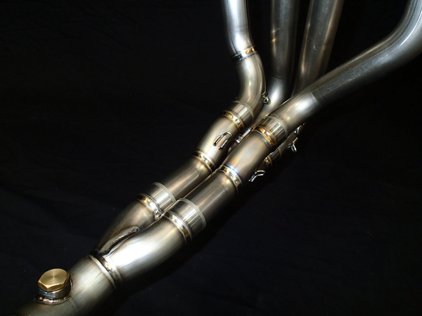 KAWASAKI ZX10R VANDEMON TITANIUM EXHAUST & CARBON FIBER MUFFLER 2011-2024