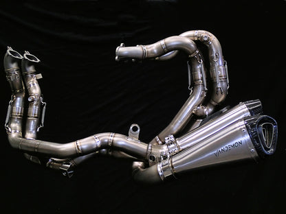 DUCATI PANIGALE V4 V4S FULL TITANIUM EXHAUST KIT 2018-24