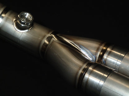 KAWASAKI ZX10R VANDEMON TITANIUM EXHAUST & CARBON FIBER MUFFLER 2011-2024