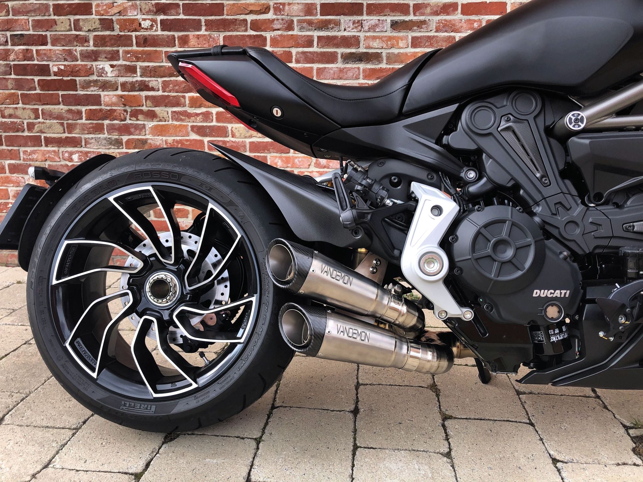 Ducati XDiavel XDiavel S 1260 Vandemon Titanium Exhaust System 2016 VANDEMON USA