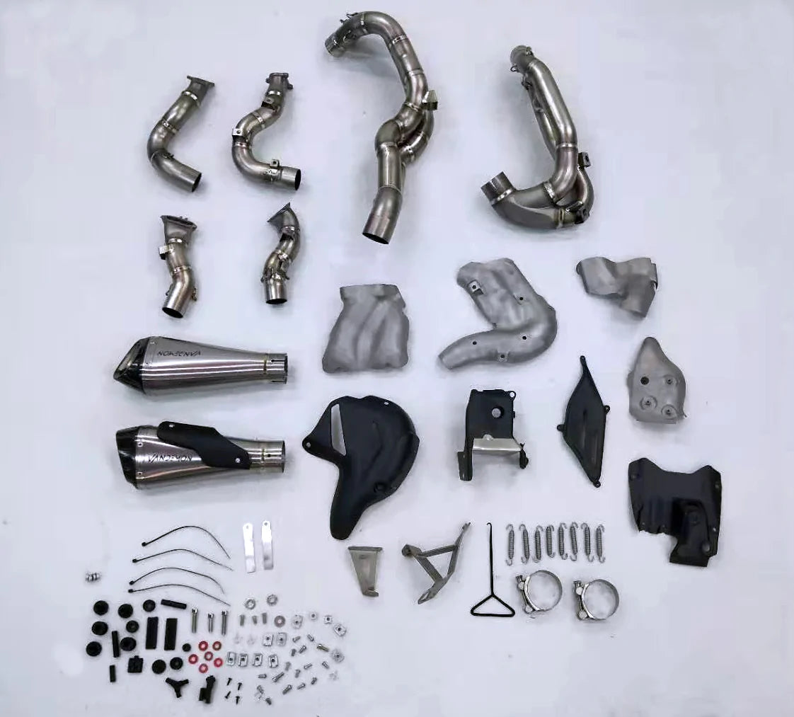 DUCATI PANIGALE V4 V4S FULL TITANIUM EXHAUST KIT 2018-24