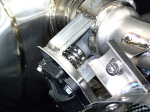 TRIUMPH ROCKET 3 R & GT STEALTH E-VALVE TITANIUM SLIP-ON MUFFLERS