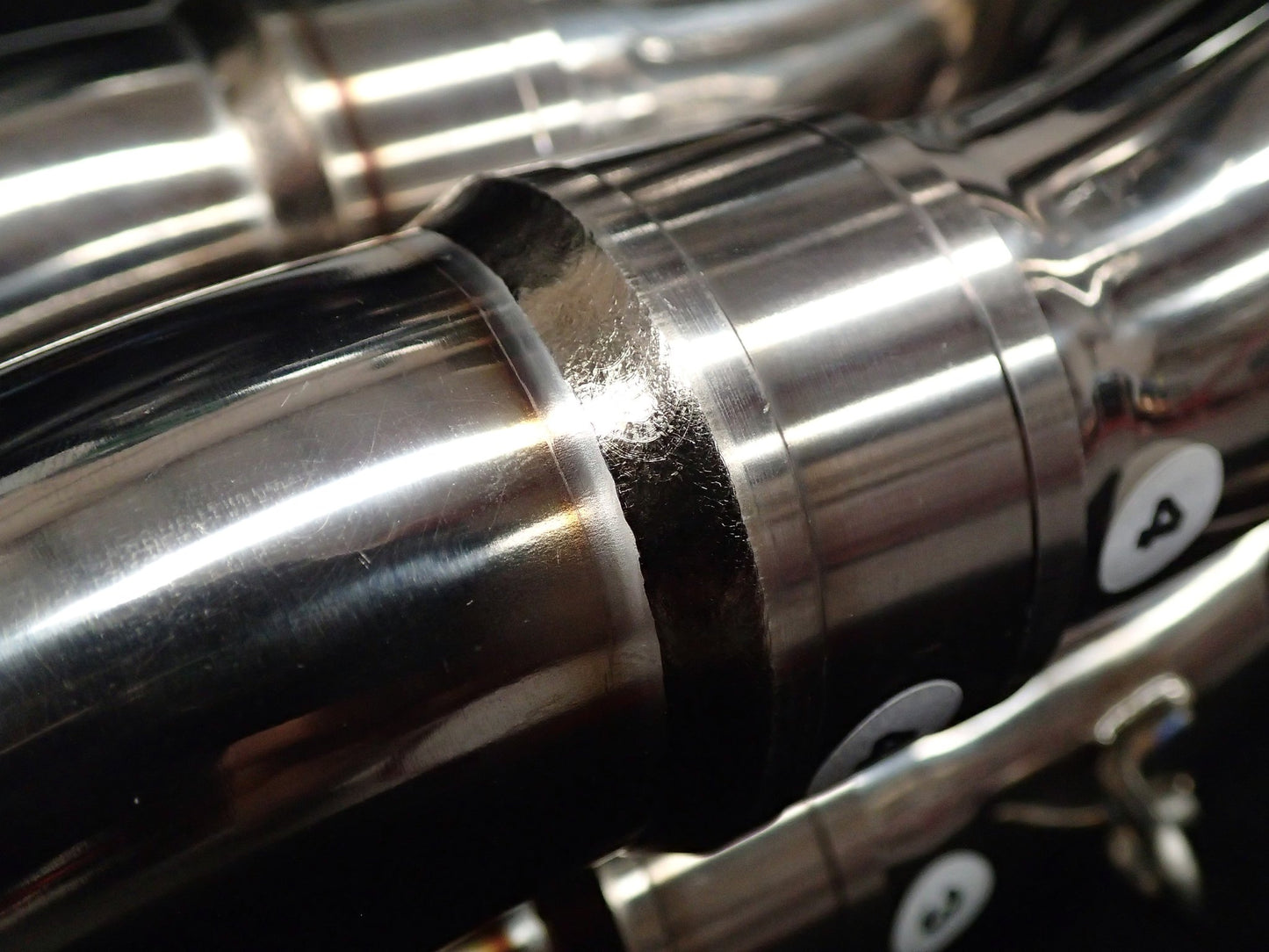 VANDEMON H2R Style POLISHED TITANIUM EXHAUST SYSTEM 2015-2025