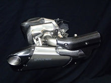 Load image into Gallery viewer, TRIUMPH ROCKET 3 R &amp; GT STEALTH E-VALVE TITANIUM SLIP-ON MUFFLERS