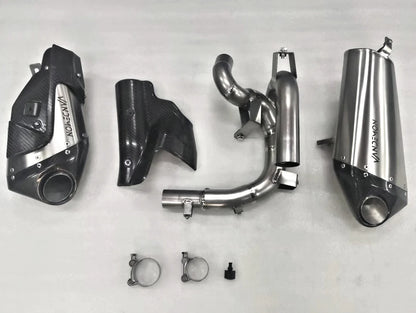 Triumph Rocket 3 R & GT Titanium Slip-On Mufflers - NON E-VALVE