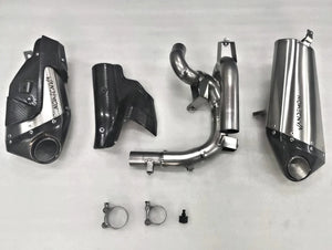 Triumph Rocket 3 R & GT Titanium Slip-On Mufflers - NON E-VALVE