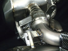 Load image into Gallery viewer, TRIUMPH ROCKET 3 R &amp; GT STEALTH E-VALVE TITANIUM SLIP-ON MUFFLERS
