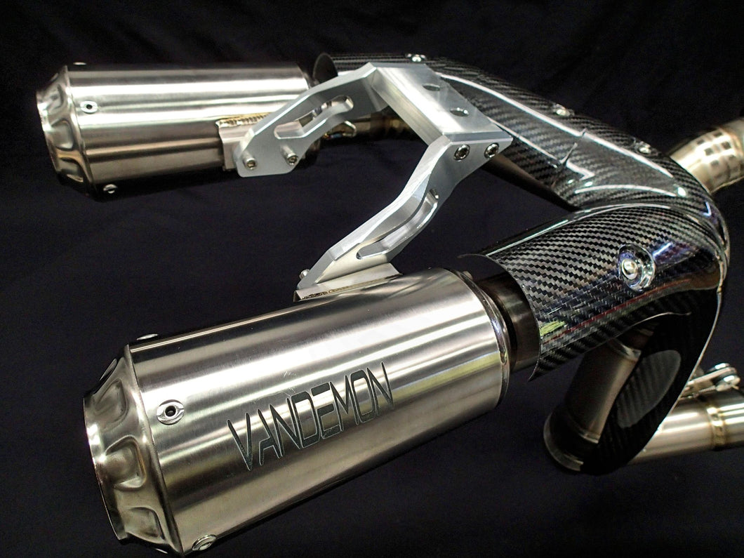 DUCATI PANIGALE 1199, 1299, 1299 S VANDEMON TITANIUM EXHAUST SYSTEM 2011-19