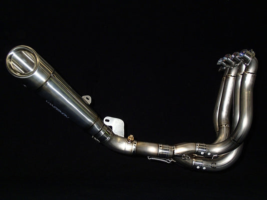 VANDEMON H2R STYLE BRUSHED TITANIUM EXHAUST SYSTEM 2015-2025