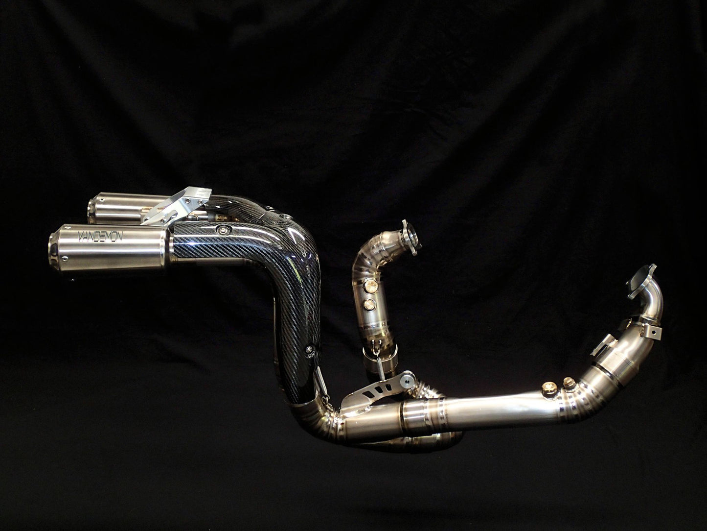 DUCATI PANIGALE 1199, 1299, 1299 S VANDEMON TITANIUM EXHAUST SYSTEM 2011-19